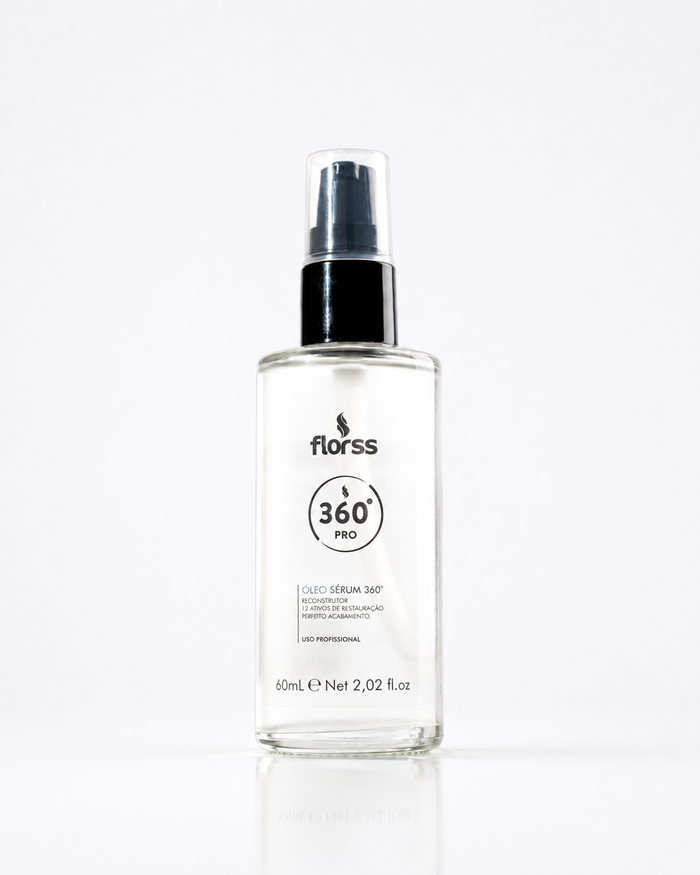 Óleo Sérum 360° Pro 60ml Florss – Proteção, Nutrição e Brilho