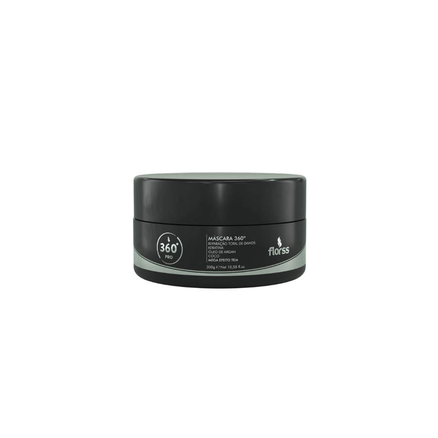 Máscara 360° Pro 300g Florss – Reparação Total dos Fios