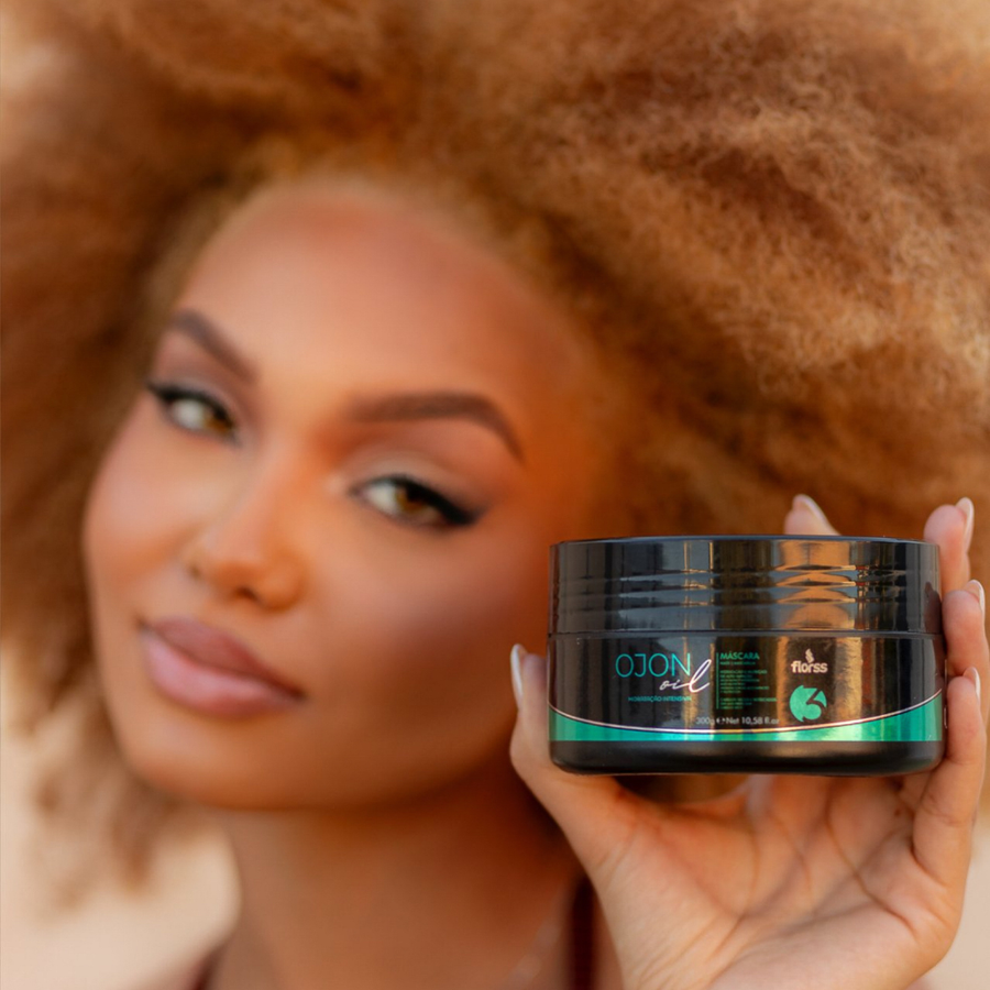 Máscara Ojon Oil 300g Florss – Reconstrução e Nutrição Intensa