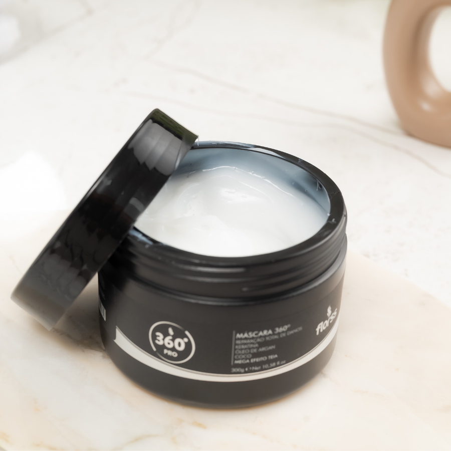 Máscara 360° Pro 300g Florss – Reparação Total dos Fios
