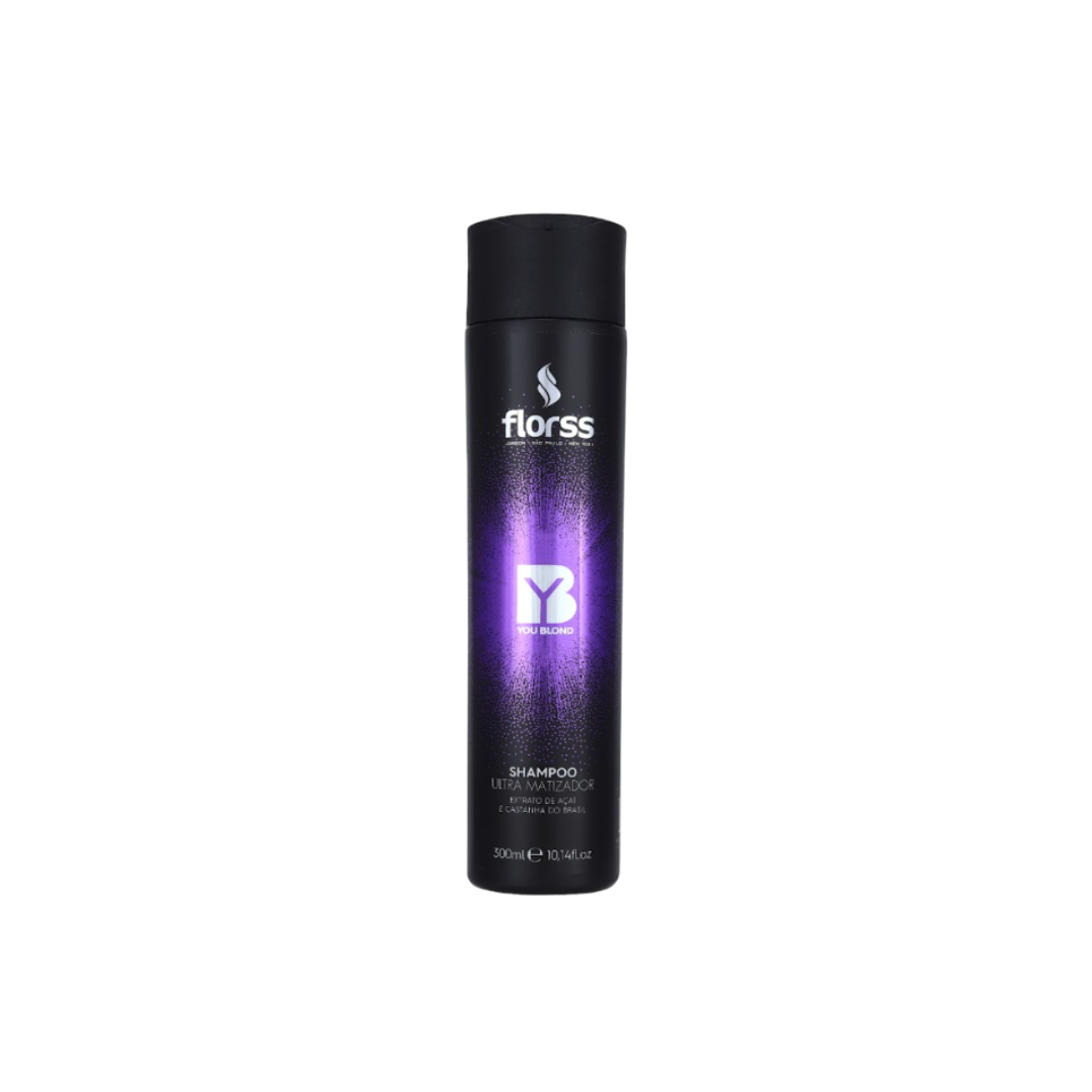 Silver Shampoo Matizador 300ml Florss – You Blond